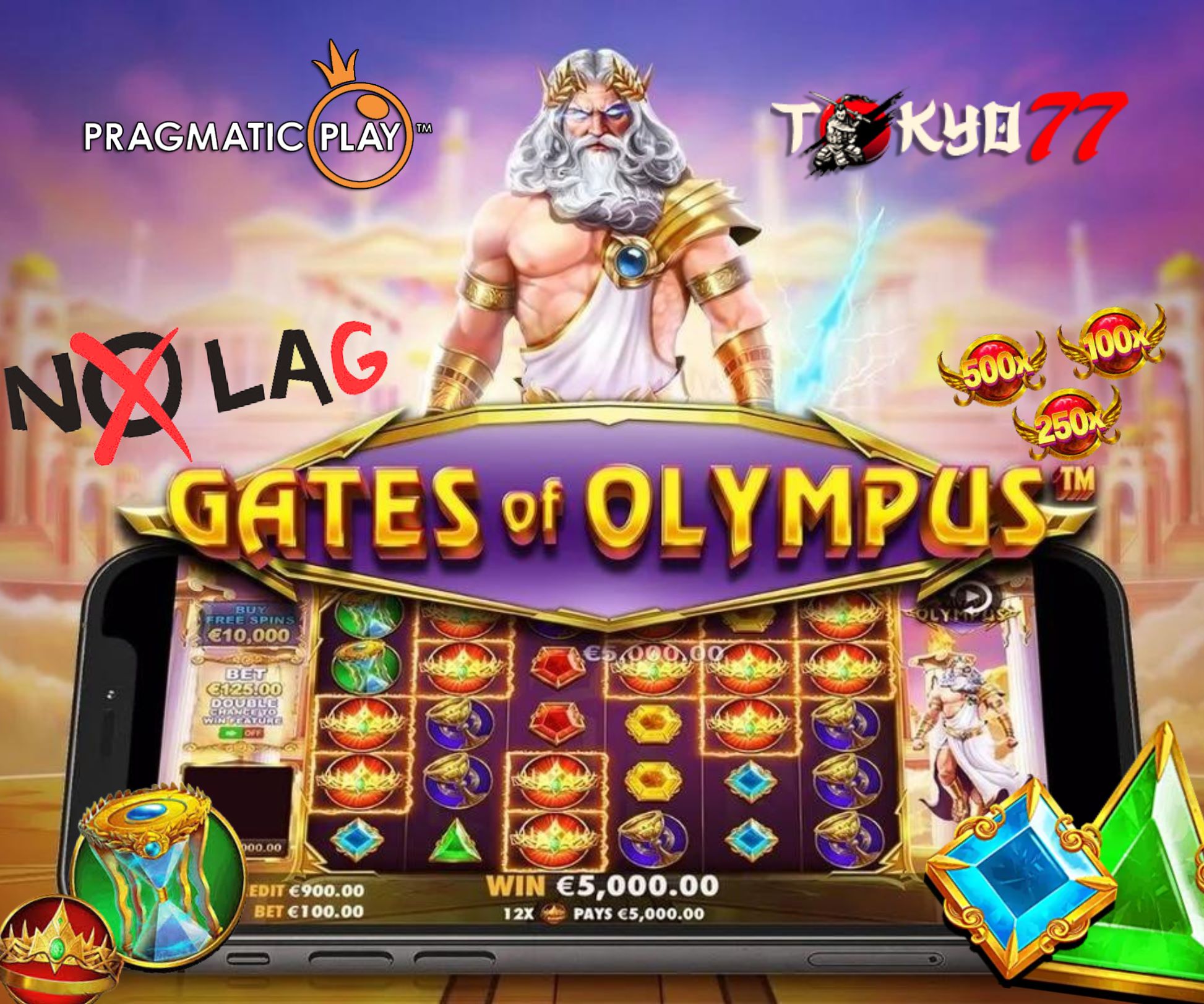 Zeus Jackpot Lightning Splendor at the Gates of Olympus